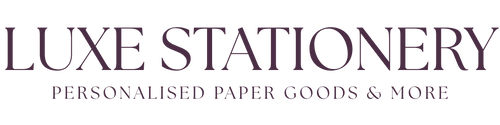 Luxe Stationery